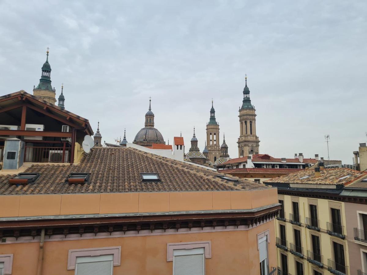 Apartamentos Dos Torres Numenor - Ático abuhardillado de madera Saragozza Esterno foto