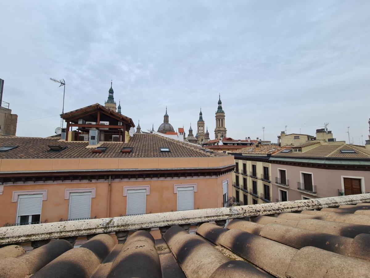 Apartamentos Dos Torres Numenor - Ático abuhardillado de madera Saragozza Esterno foto